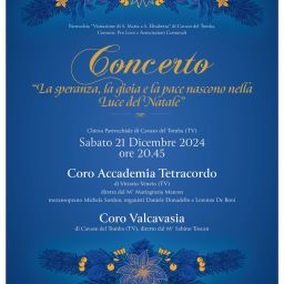 Concerto “La speranza, la gioia e la pace nascono nella Luce del Natale”